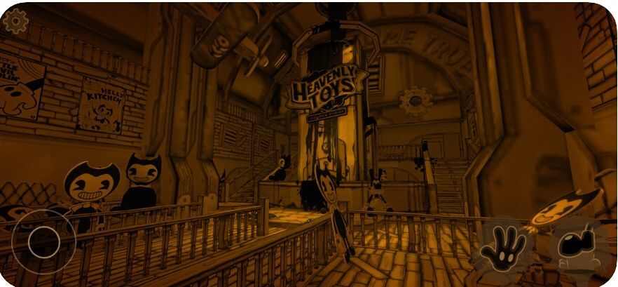 班迪与黑暗复苏游戏安卓版（Bendy）图3: