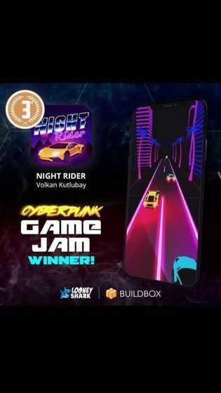 Night Rider Cyberpunk Racer游戏安卓版图1: