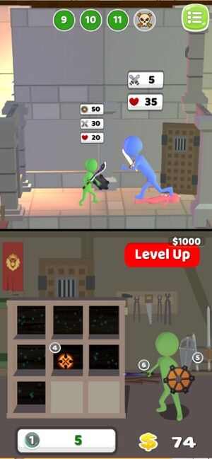 Stickman Merge中文版游戏图2: