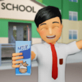 学校日常模拟器游戏中文版（Kantin Sekolah Simulator） 1.1.7