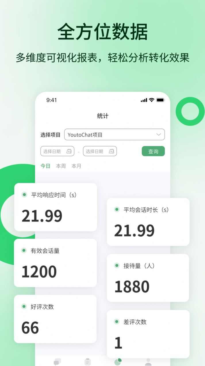 YoutoChat客服办公app图片1