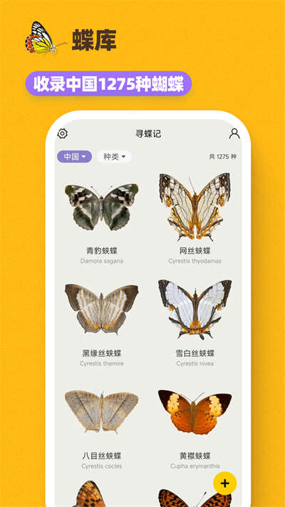 寻蝶记科普app官方版图2:huangj