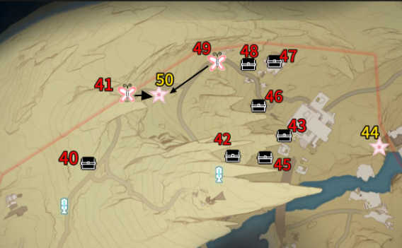 鸣潮荒石高地资源箱位置大全 荒石高地资源箱全收集攻略[多图]图片4