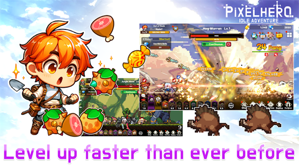 闲置像素英雄（Pixel Heroes Idle）安卓版游戏图3:zmz