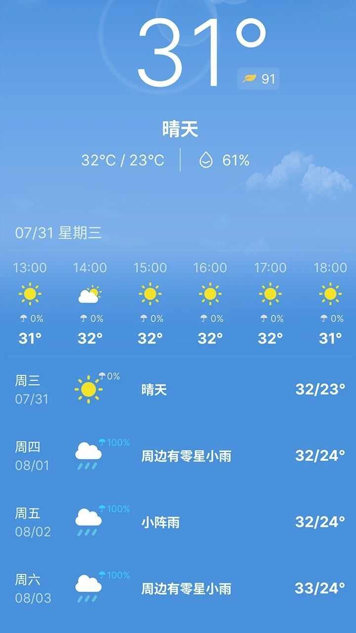 精灵天气预告app手机版图1: