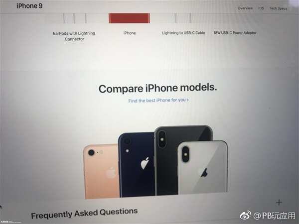 疑似iPhone 9官方产品页面曝光：6.1寸双卡就是它？[多图]图片2