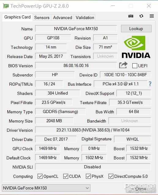 谁说轻薄本难当大任？MX150系列显卡实测[多图]图片2