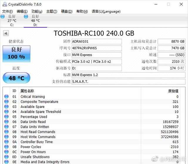 怎么看SSD还能用多久？固态硬盘寿命检测方法[多图]图片4