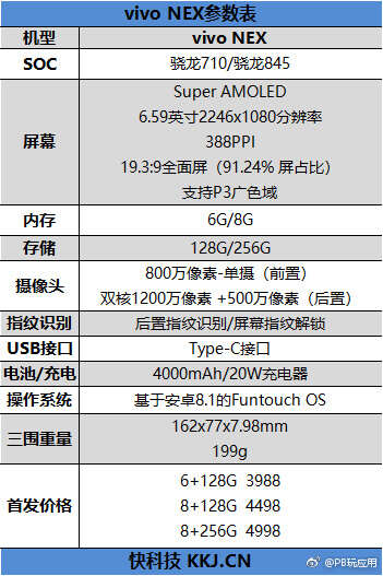 升降式相机 vivo NEX 开箱图赏[多图]图片2